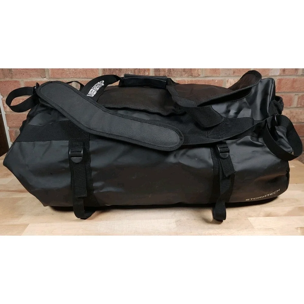 Stormtech Atlantis Waterproof Gear Bag GBW-1L Black Large Duffel